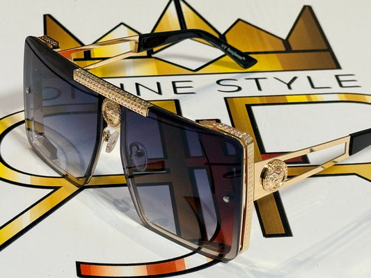 Oversized Black/Gray Gradient